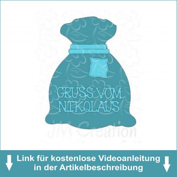 Sack - Stanzschablone